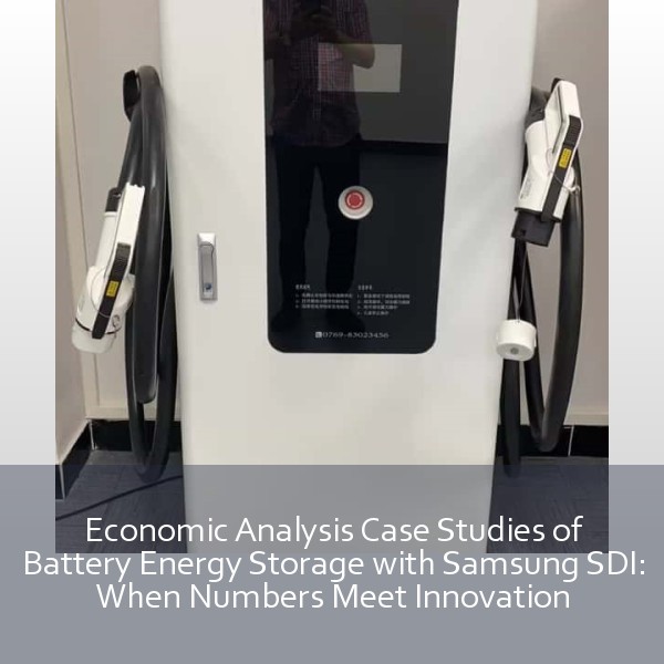 Economic Analysis Case Studies of Battery Energy Storage with Samsung SDI: When Numbers Meet Innovation